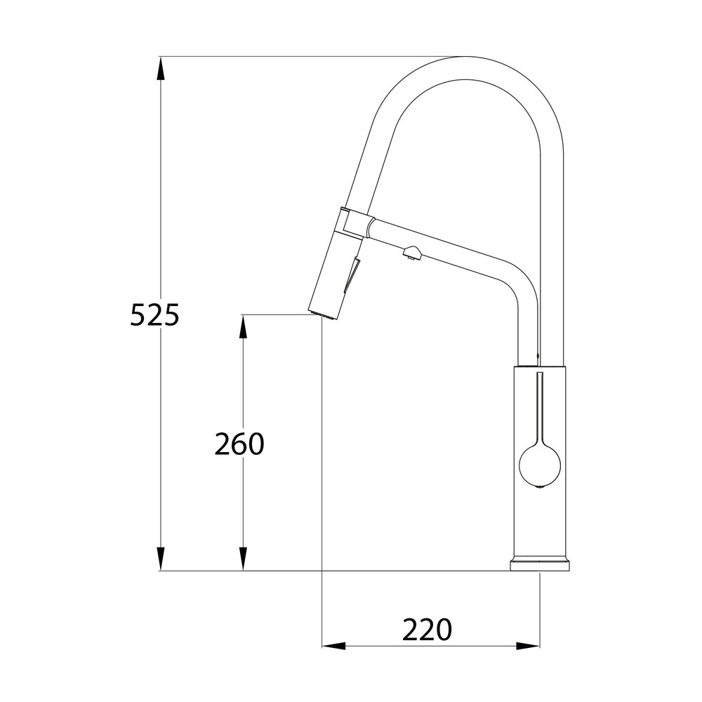 robinet 3 voies douchette noir mat